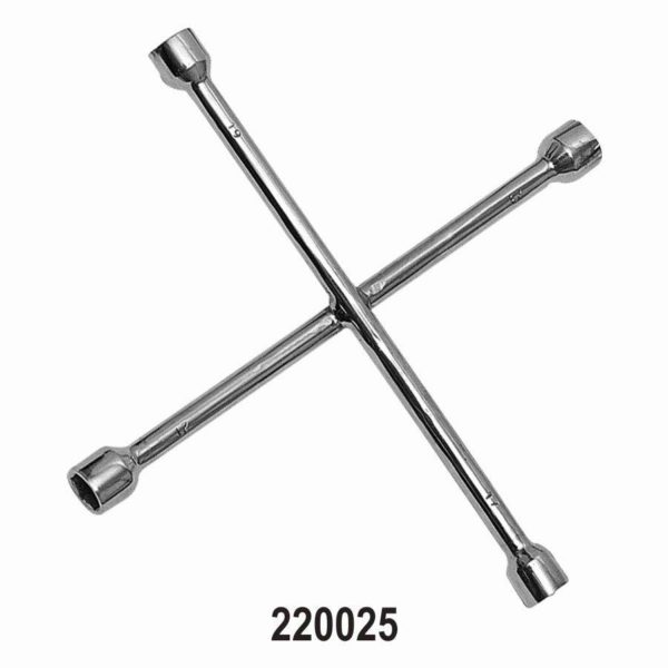 220025 - Four way Wheel Nut Wrench for Passenger Cars