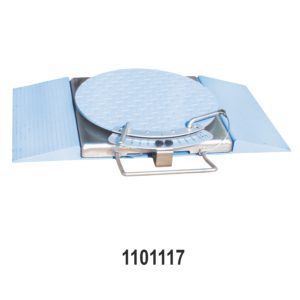 SARV heavy-duty wheel alignment turn plates with ramp for trucks and buses