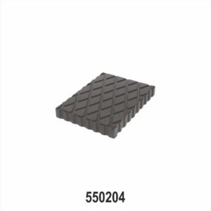 Sarv heavy-duty scissor lift rubber pad 160×120×40 mm for car lifts in auto workshops