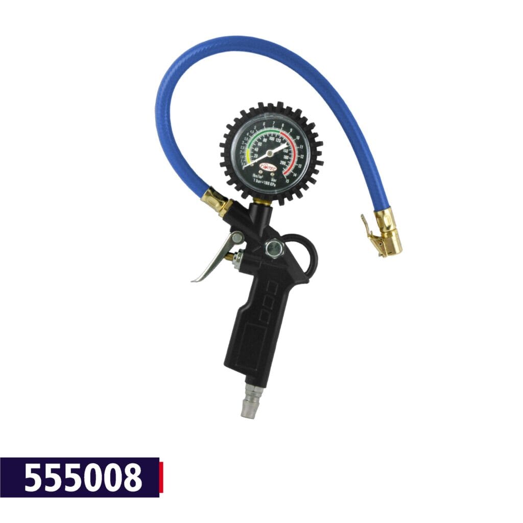 Tyre Inflator Gauge 0.7–12 Bar High Performance Tool