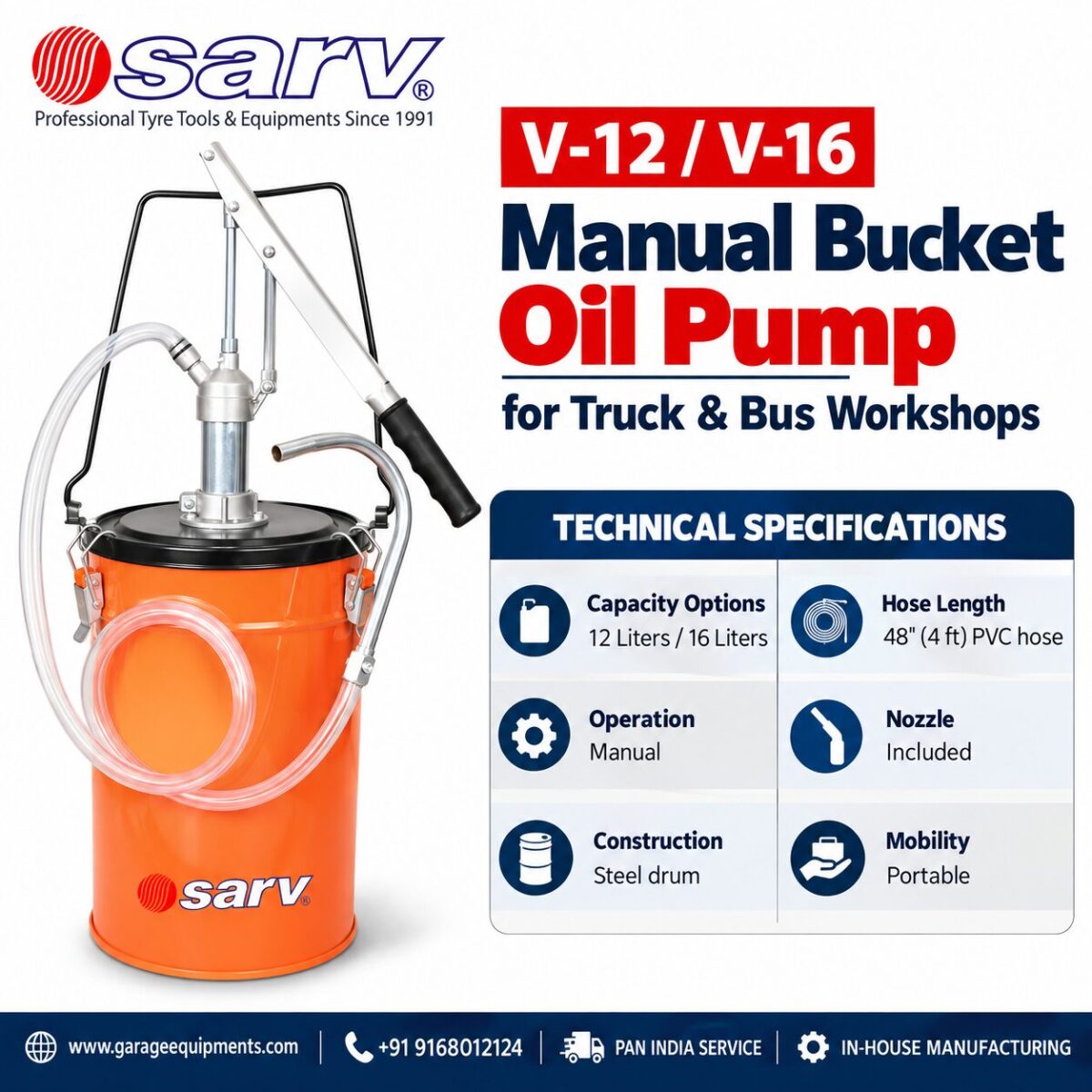 Bucket Oil Pump - 2