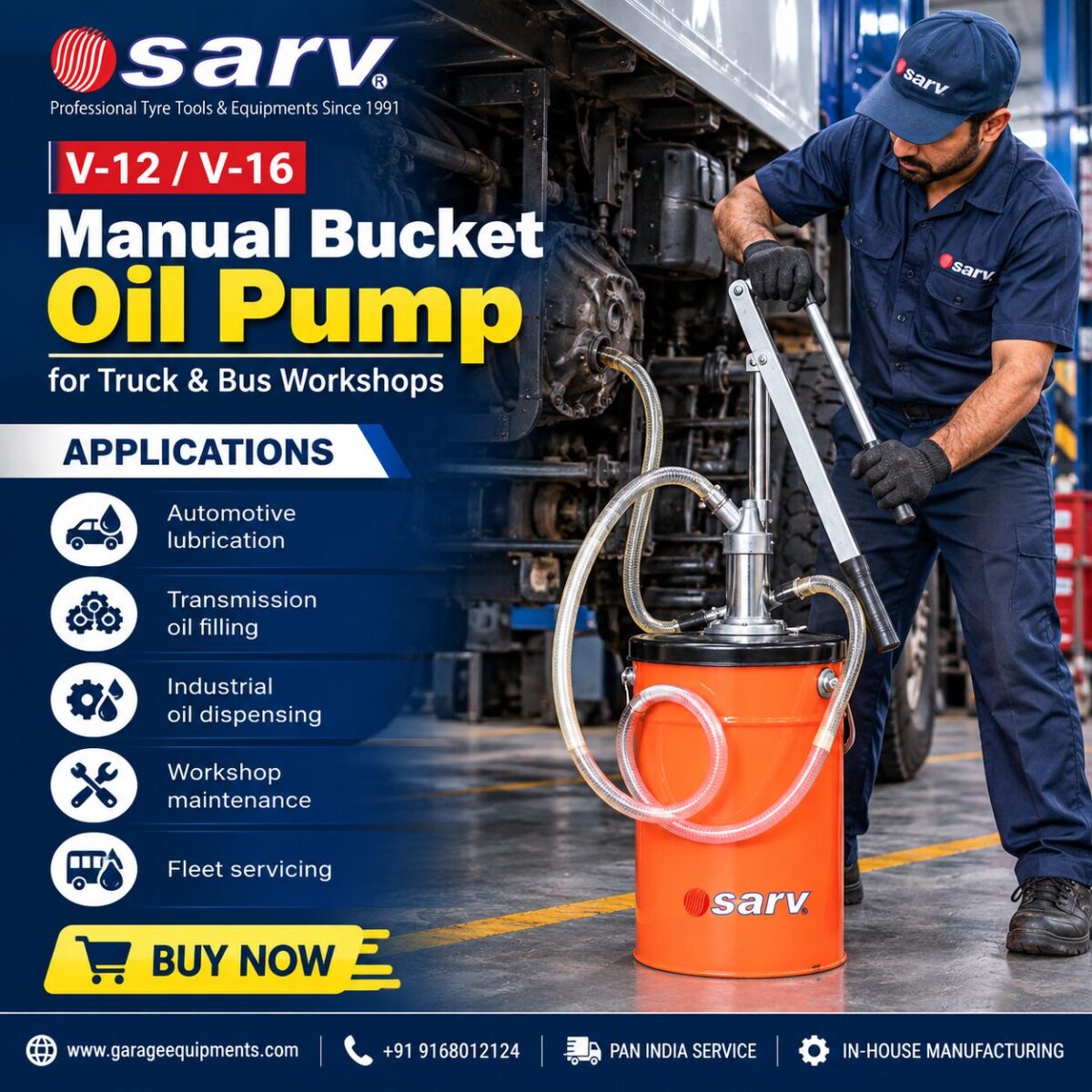 Bucket Oil Pump - 3