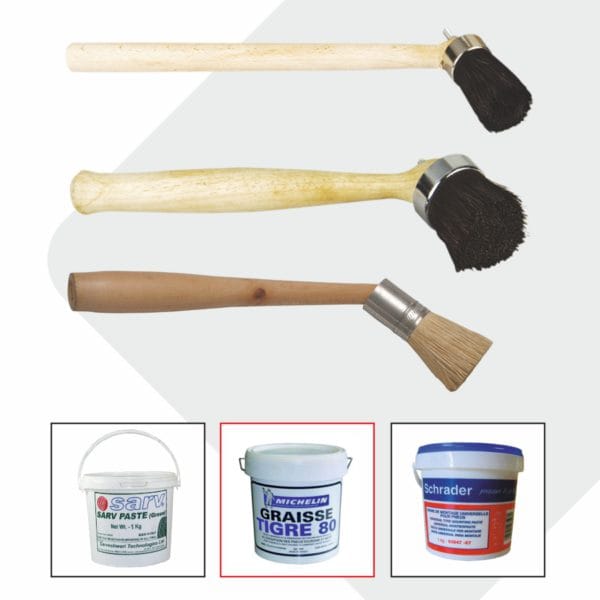 Tyre Mounting Pastes & Brushes