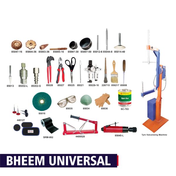 Bheem Universal Tyre Repair Kit