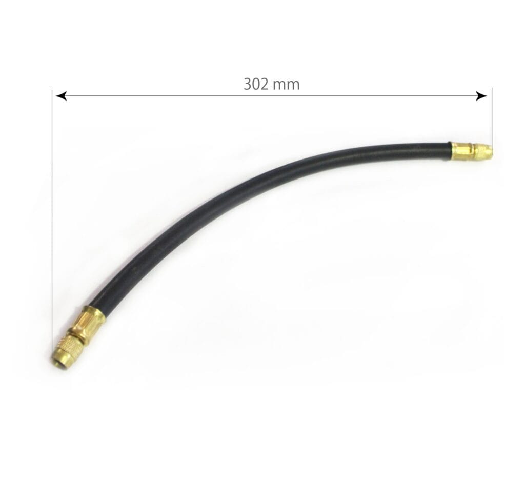 Sarv OTR flexible tyre valve extension hose 300mm for earthmover tyres