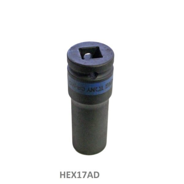 SARV Hex 17mm Deep Impact socket for Wheel Nut Extraction