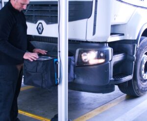 Sarv digital camera headlight alignment system