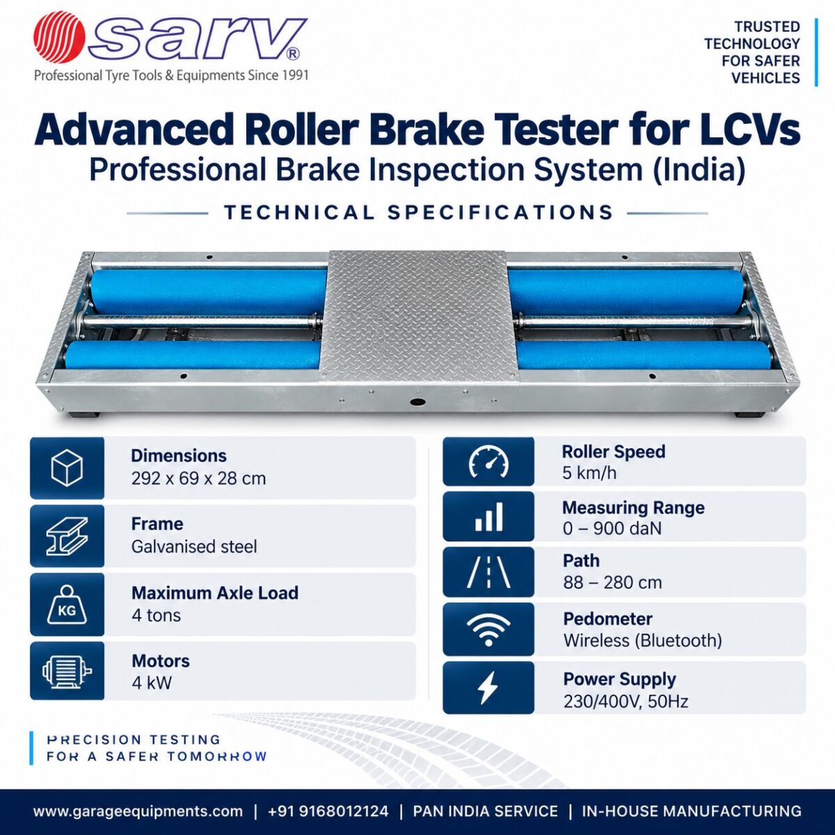 Roller Brake Tester - 2