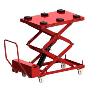 Sarv EV battery removal lift trolley with hydraulic scissor system