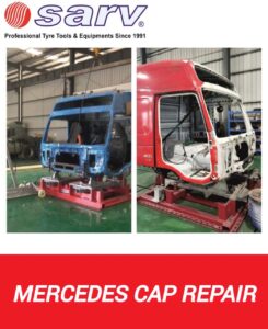 Truck Frame Straightening System