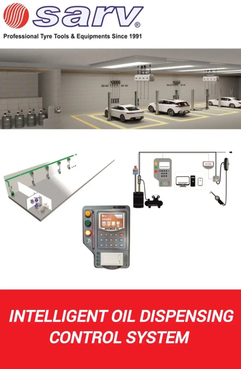 centralized oil dispensing system