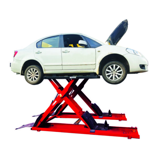 Wheel Free Scissor Lift STL-SL-3T 3 Ton Hydraulic Lift for Car Service & Alignment