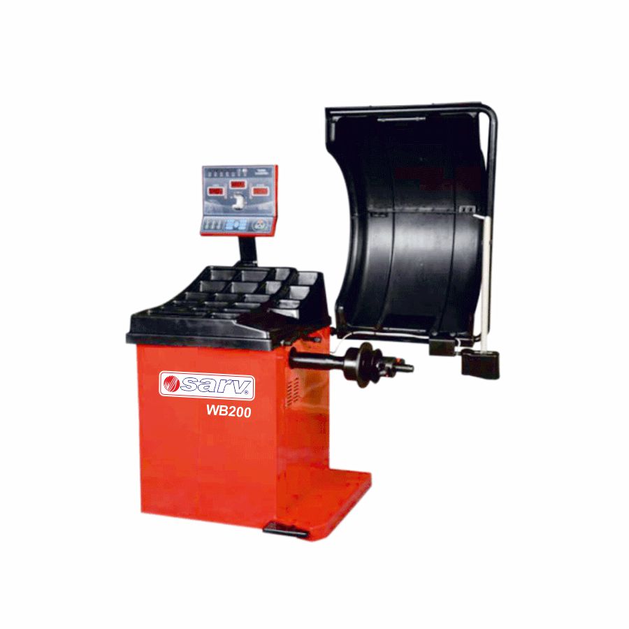 Wheel Balancing Machine WB200 Automatic – High Precision Digital Balancer for Cars & LCVs