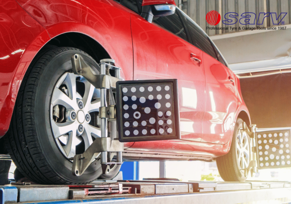 wheel alignment machine